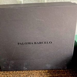 Paloma Barceló shoes size 41 (10 US) black/brown leather. Made in Spain.